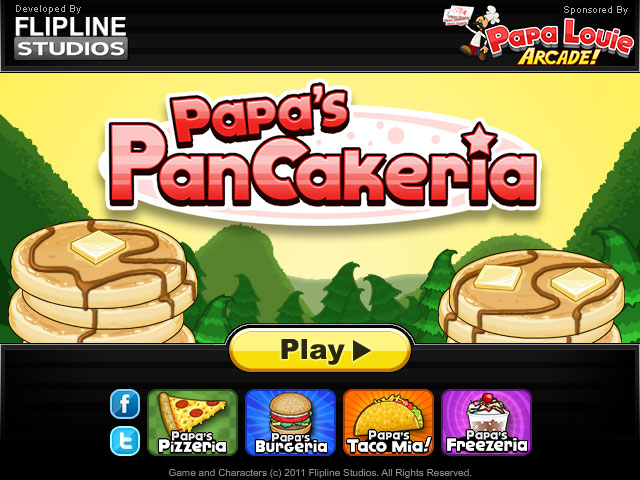Papa S Pancakeria Play Online At Coolmathgameskids Com