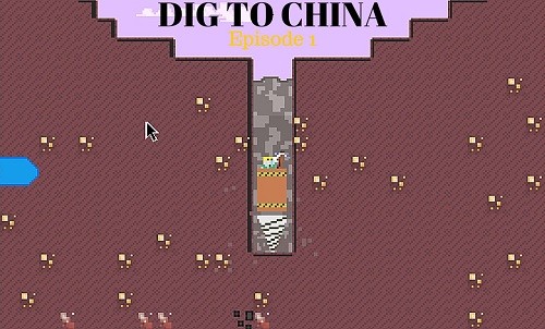 Dig to China