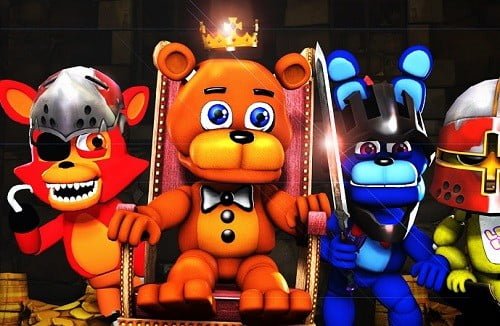 Fnaf World Fixed Party All Characters