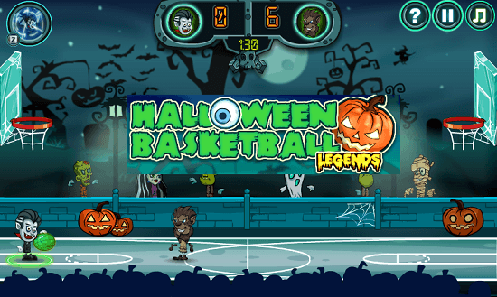 basketball halloween legends unblocked