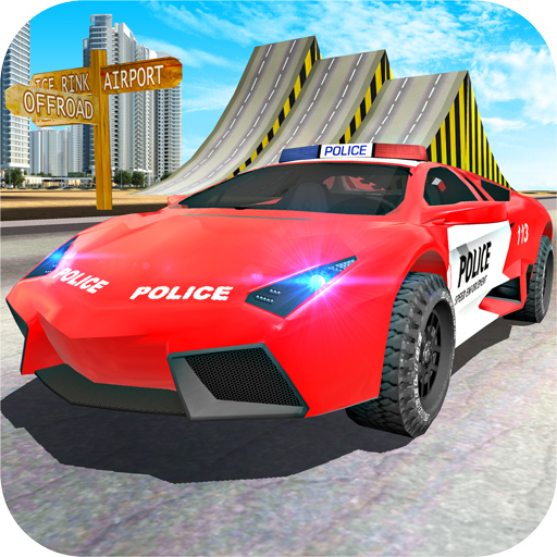 Police Car Stunt Driver - Unblocked at Cool Math Games